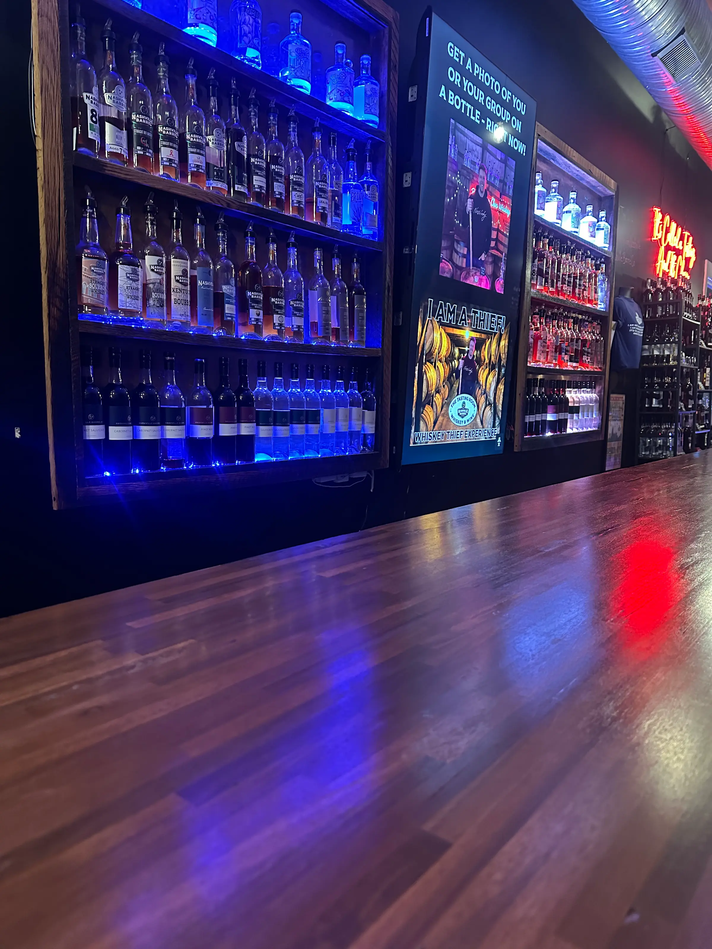 Nashville Barrel Company Downtown Tasting Room at 425 Church Street