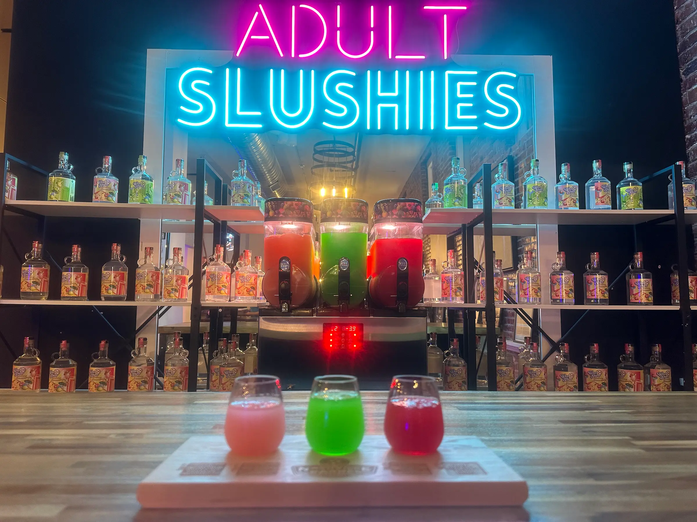 Adult slushies at Nashville Barrel Company downtown